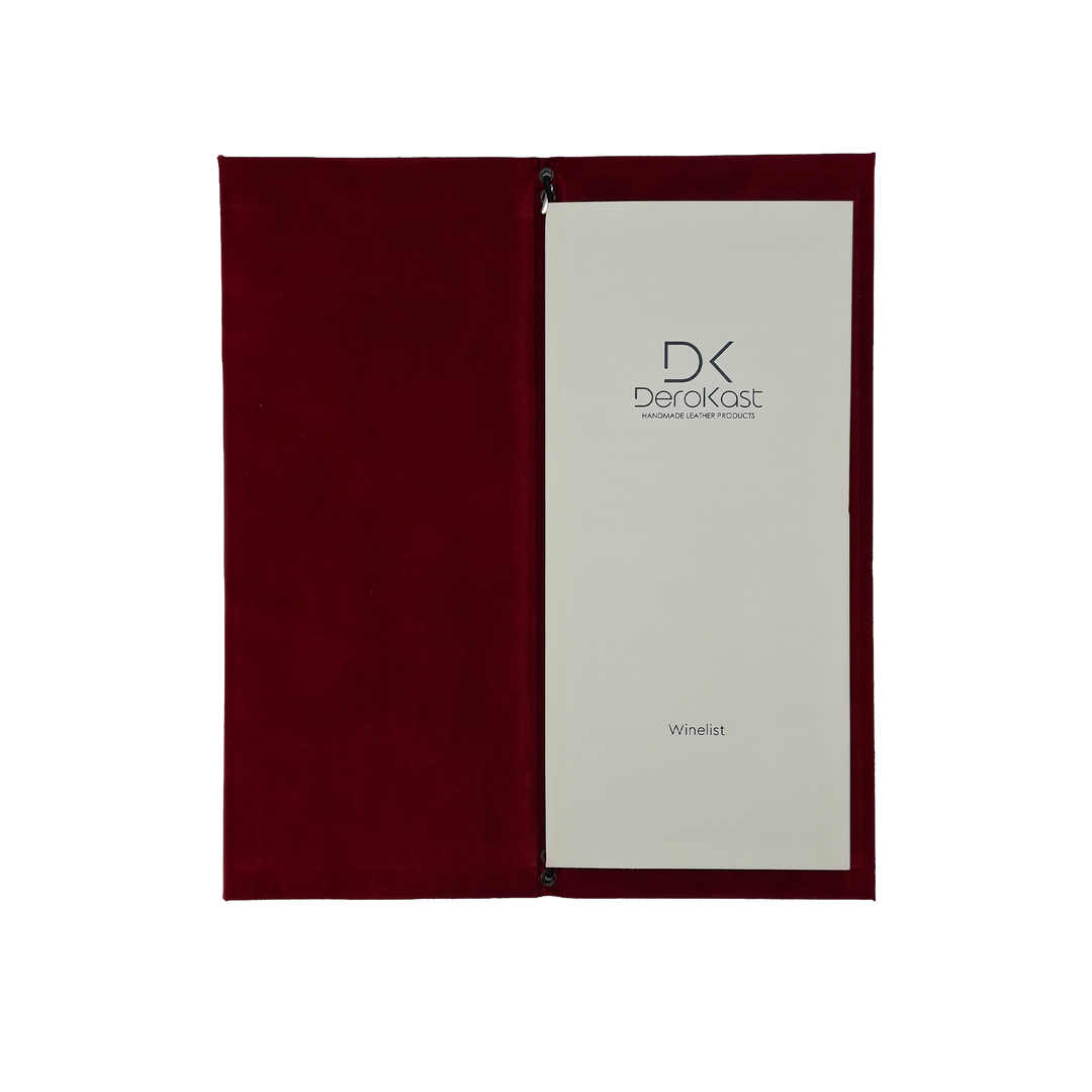 Menu Wine List Rosso RO-ME-1151