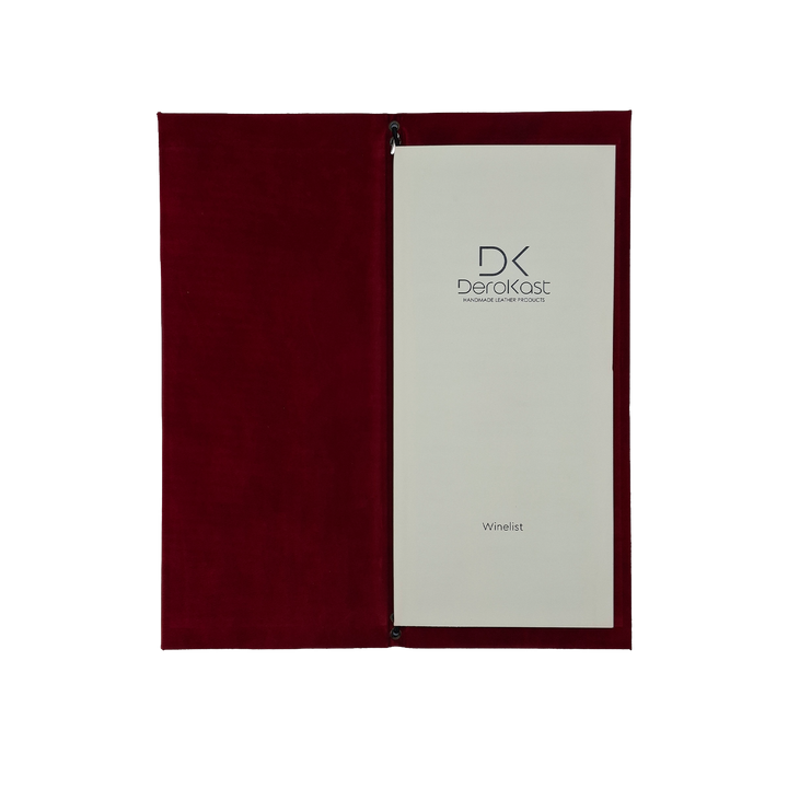 Menu Wine List Rosso RO-ME-1151