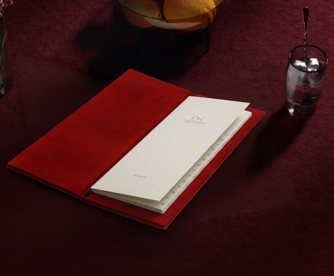 Menu Wine List Rosso RO-ME-1151