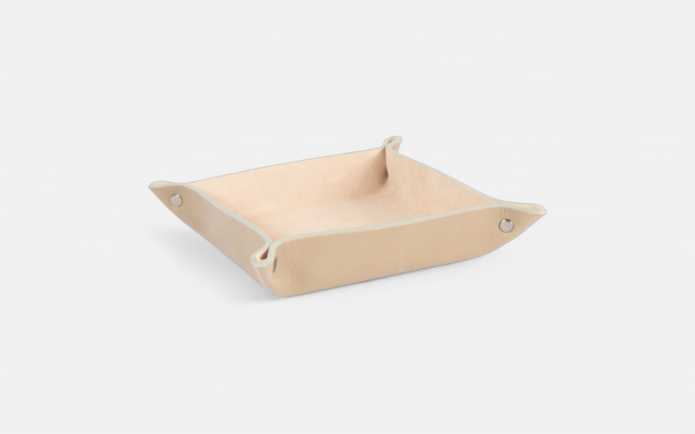 Square Tabacco Desk Tray