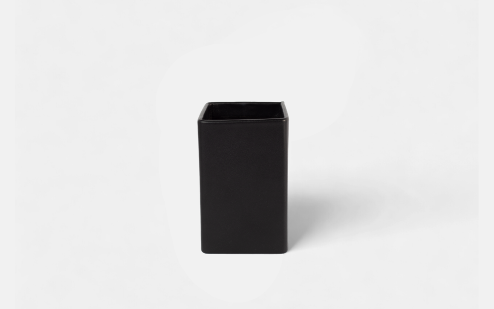 Square Black Pencil Case