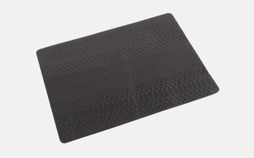 Square Cobra Black Mousepad