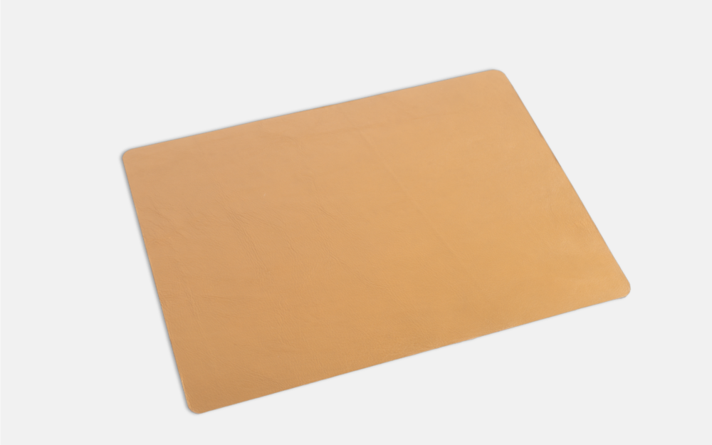 Square Light Brown Mouse pad