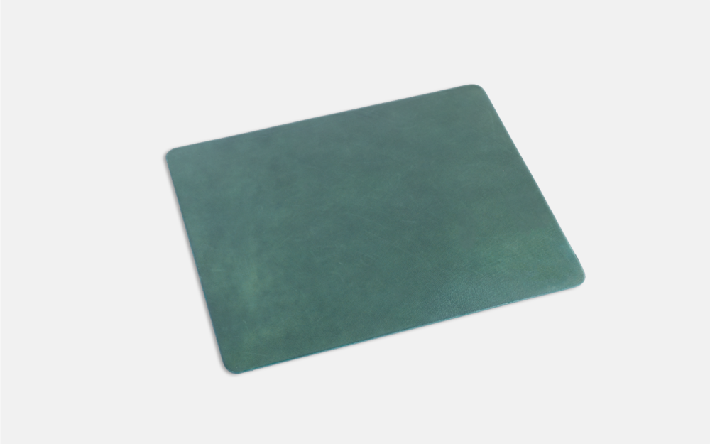 Square Emerald Green Mousepad